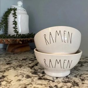 Rae Dunn RAMEN bowls (2)